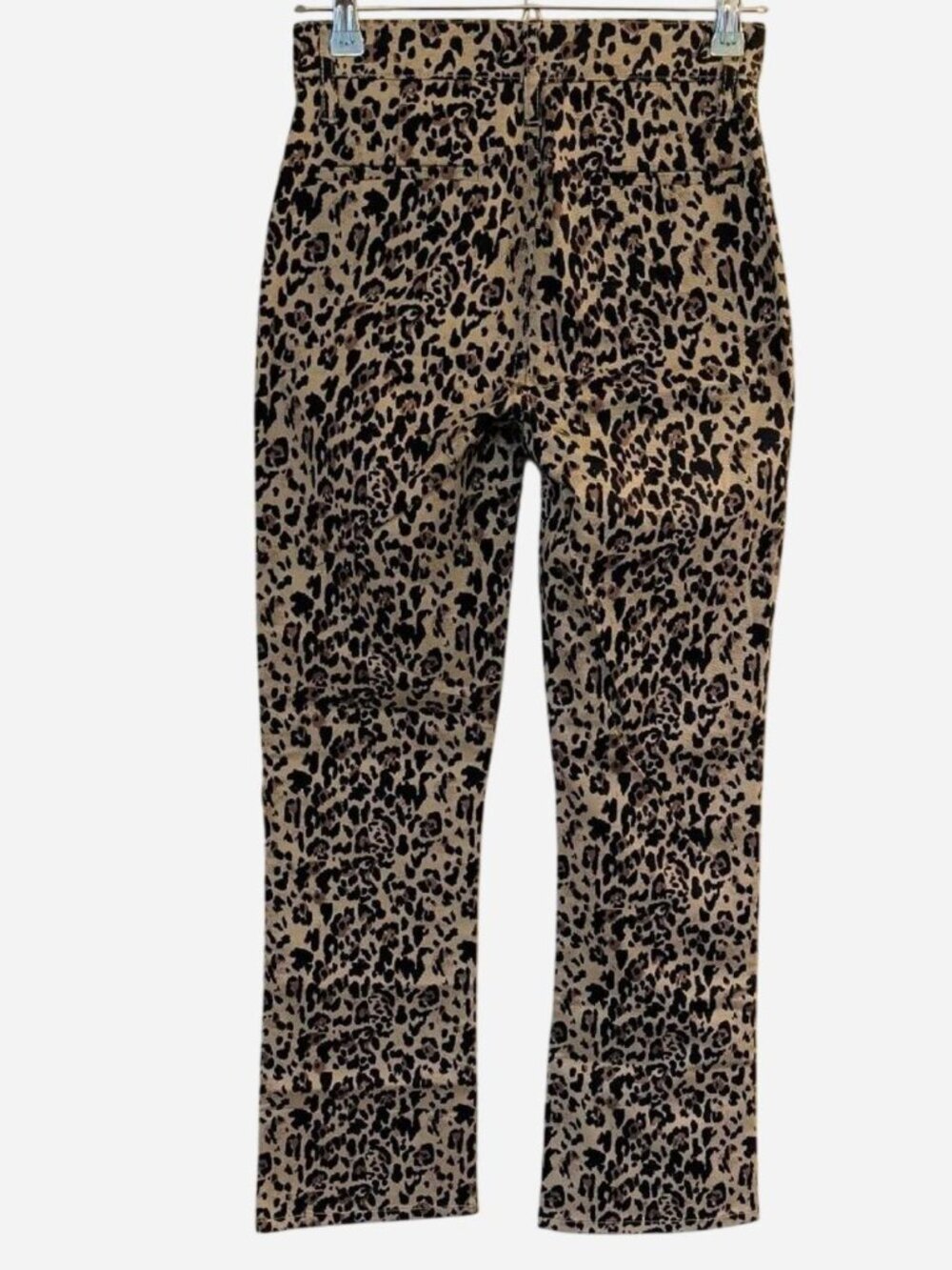 J.Crew Leopard Print Mid-Rise Straight Leg Jeans Size 24 | NWT - Picture 3 of 9